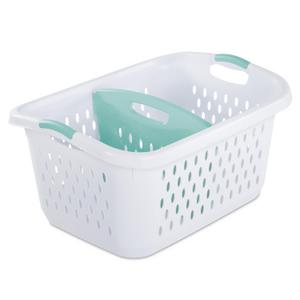 1213 - 2.2 Bushel Divided Laundry Basket
