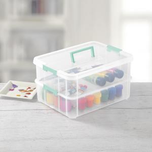 1422 - Stack & Carry 2 Layer Handle Box