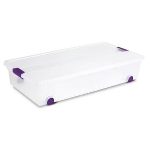 1761 - 60 Qt. ClearView Latch™ Wheeled Underbed Box