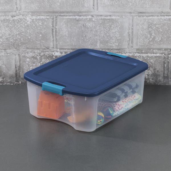 sterilite clear totes