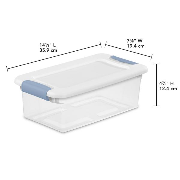 sterilite bins 6 qt