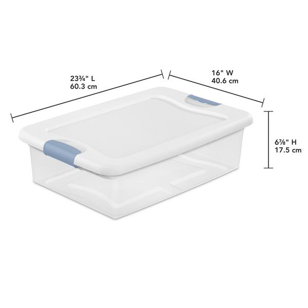 sterilite latch storage containers