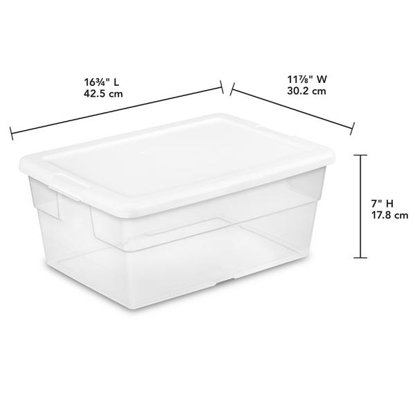 sterilite plastic containers