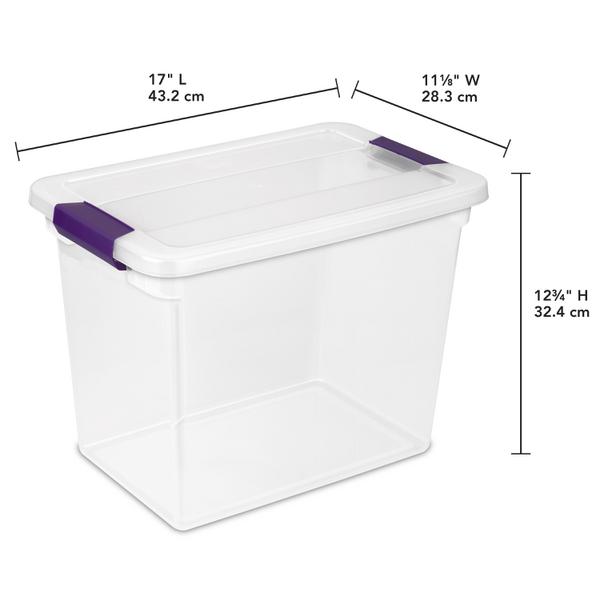 sterilite 27 gallon storage bin