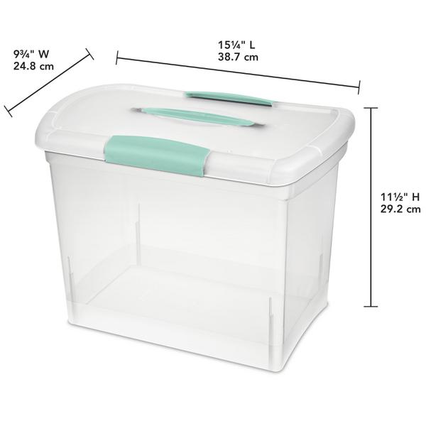 sterilite bin with handle
