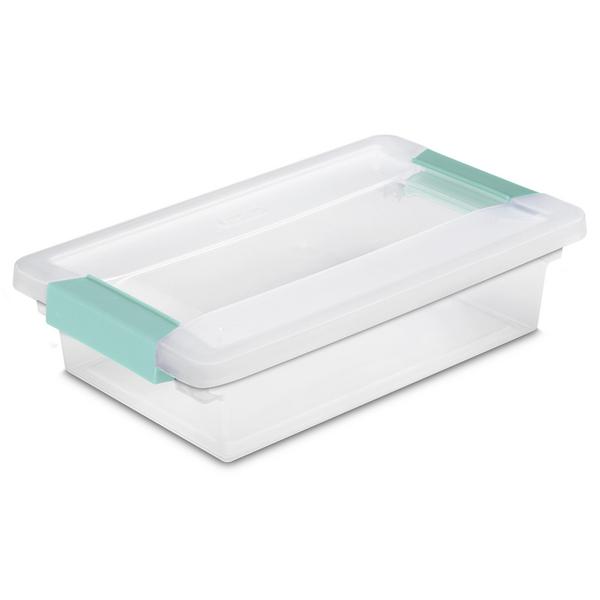 sterilite clear totes